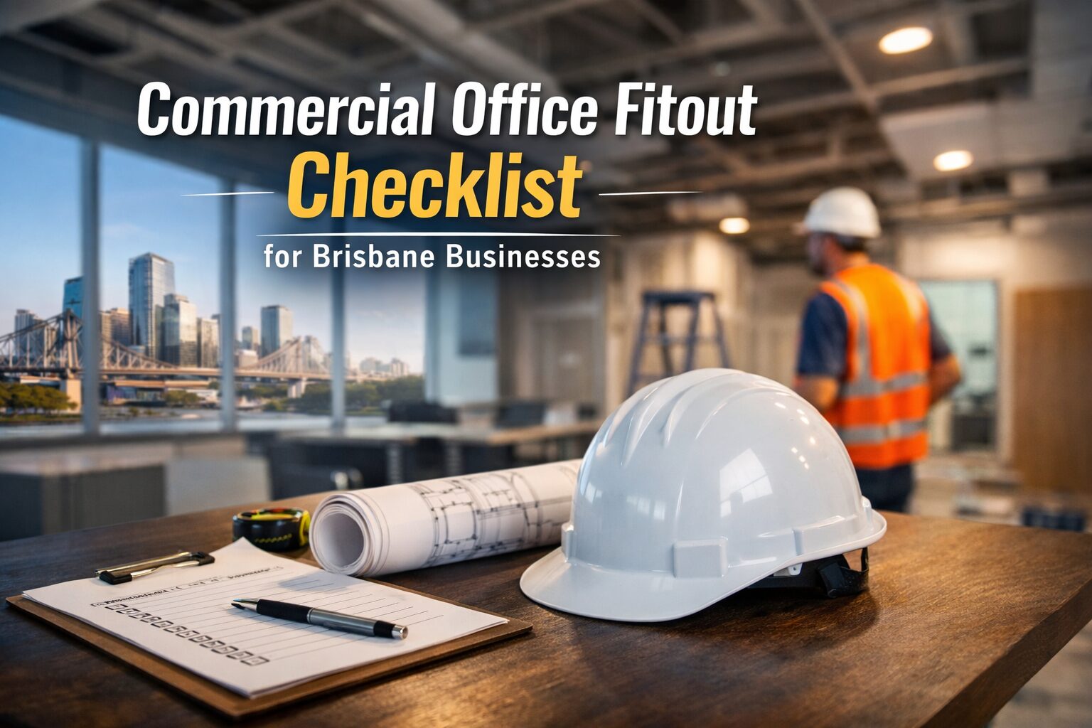Commercial Office Fitout Checklist for Brisbane Businesses