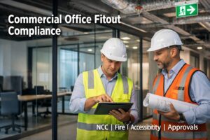 Commercial office fitout compliance in Australia