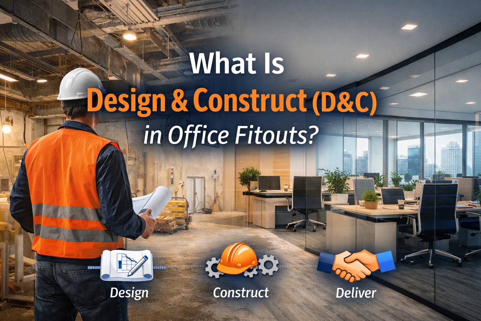 Design & Construct (D&C) in Office Fitouts