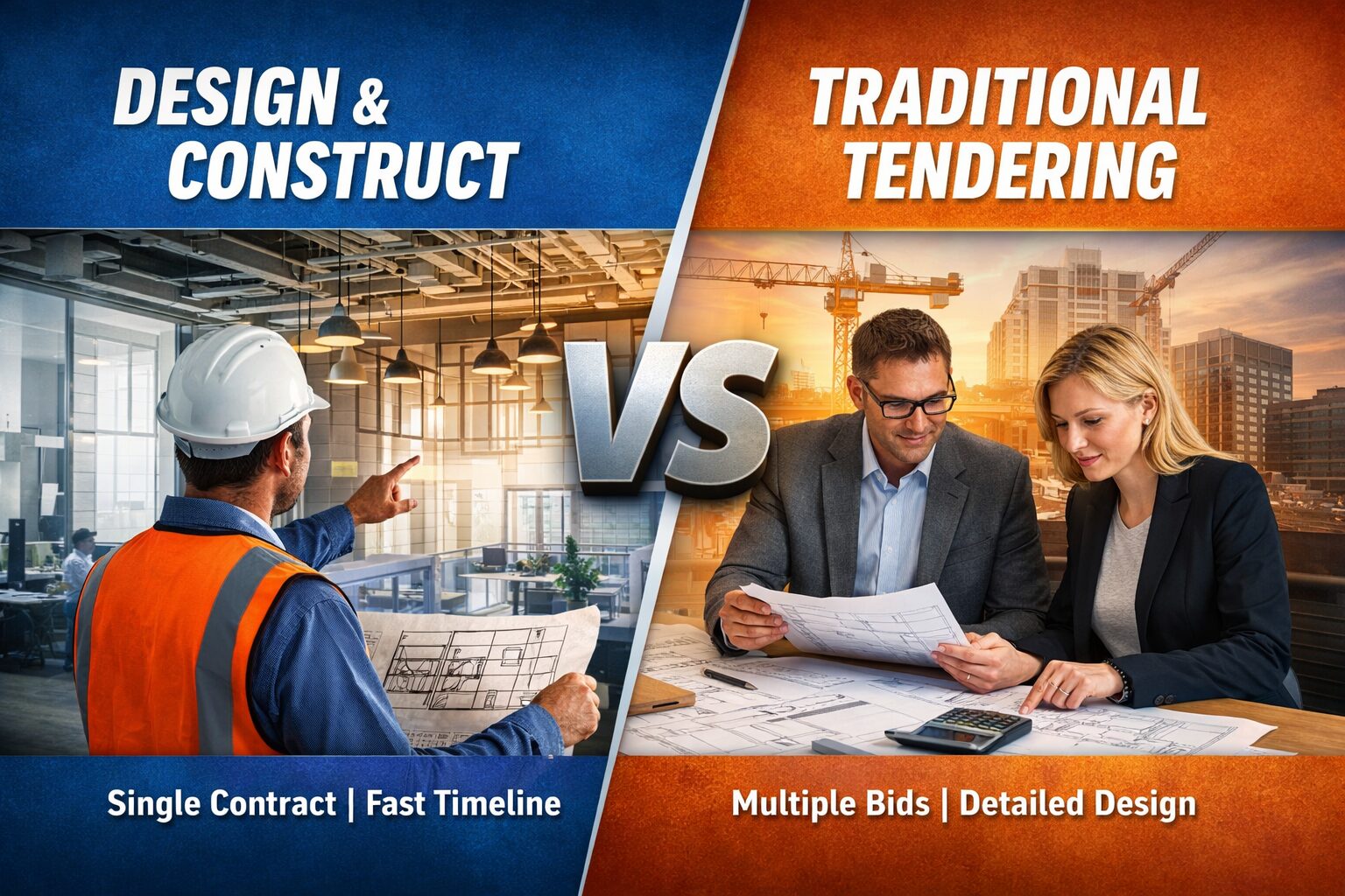Design & Construct vs Traditional Tendering for Office Projects