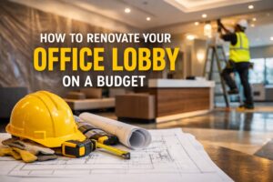 How to Renovate Your Office Lobby on a Budget in Australia