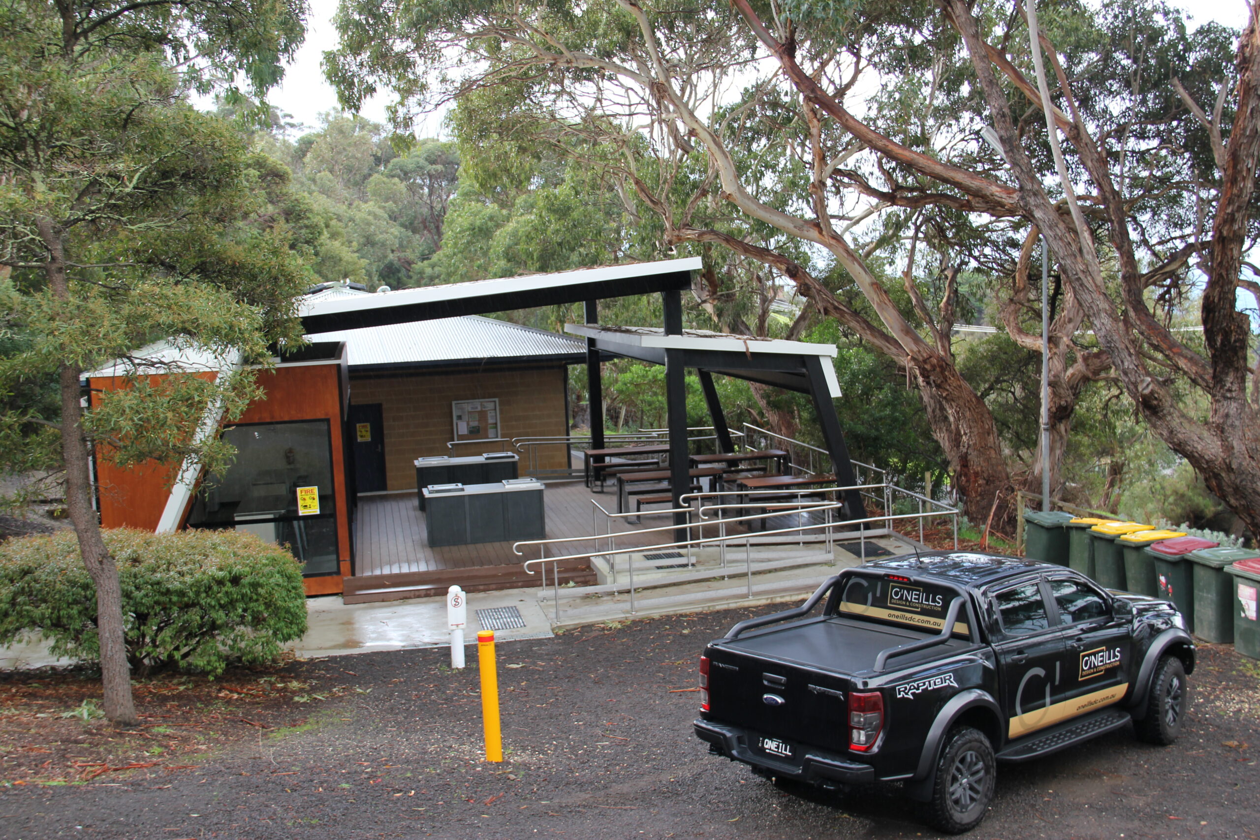 Modern office meeting room and reception design