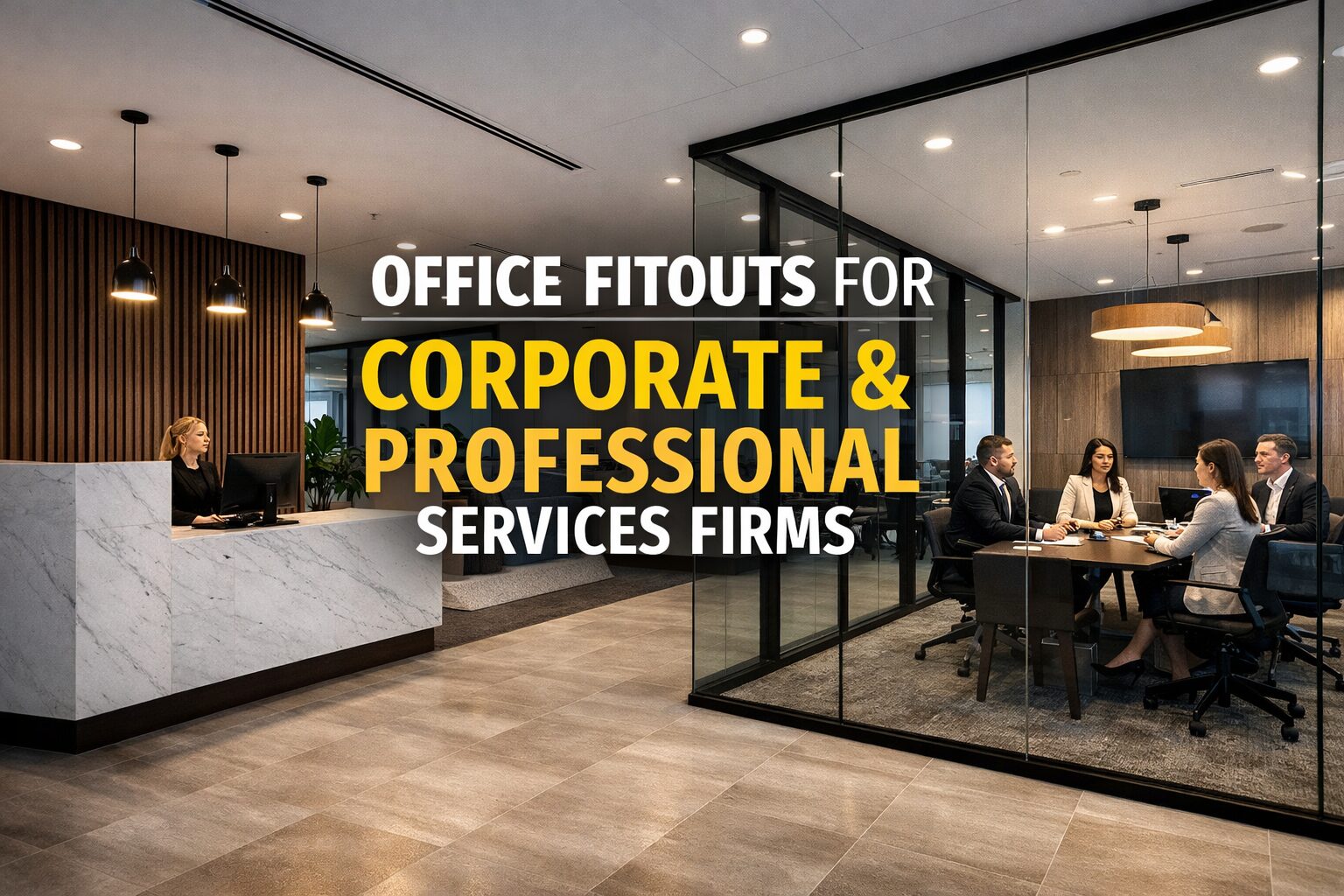Office Fitouts for Corporate and Professional Services Firms