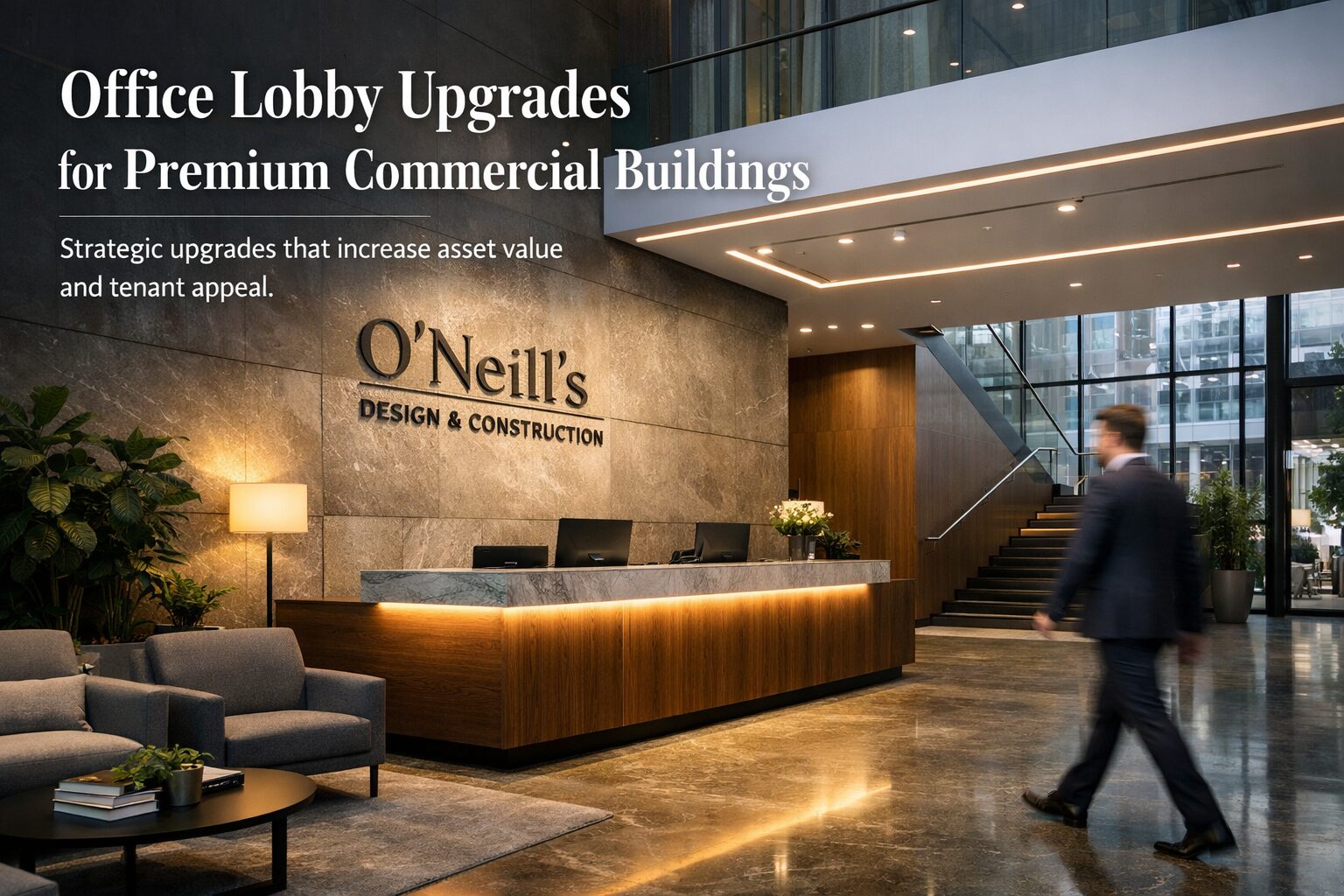 Office Lobby Upgrades for Premium Commercial Buildings