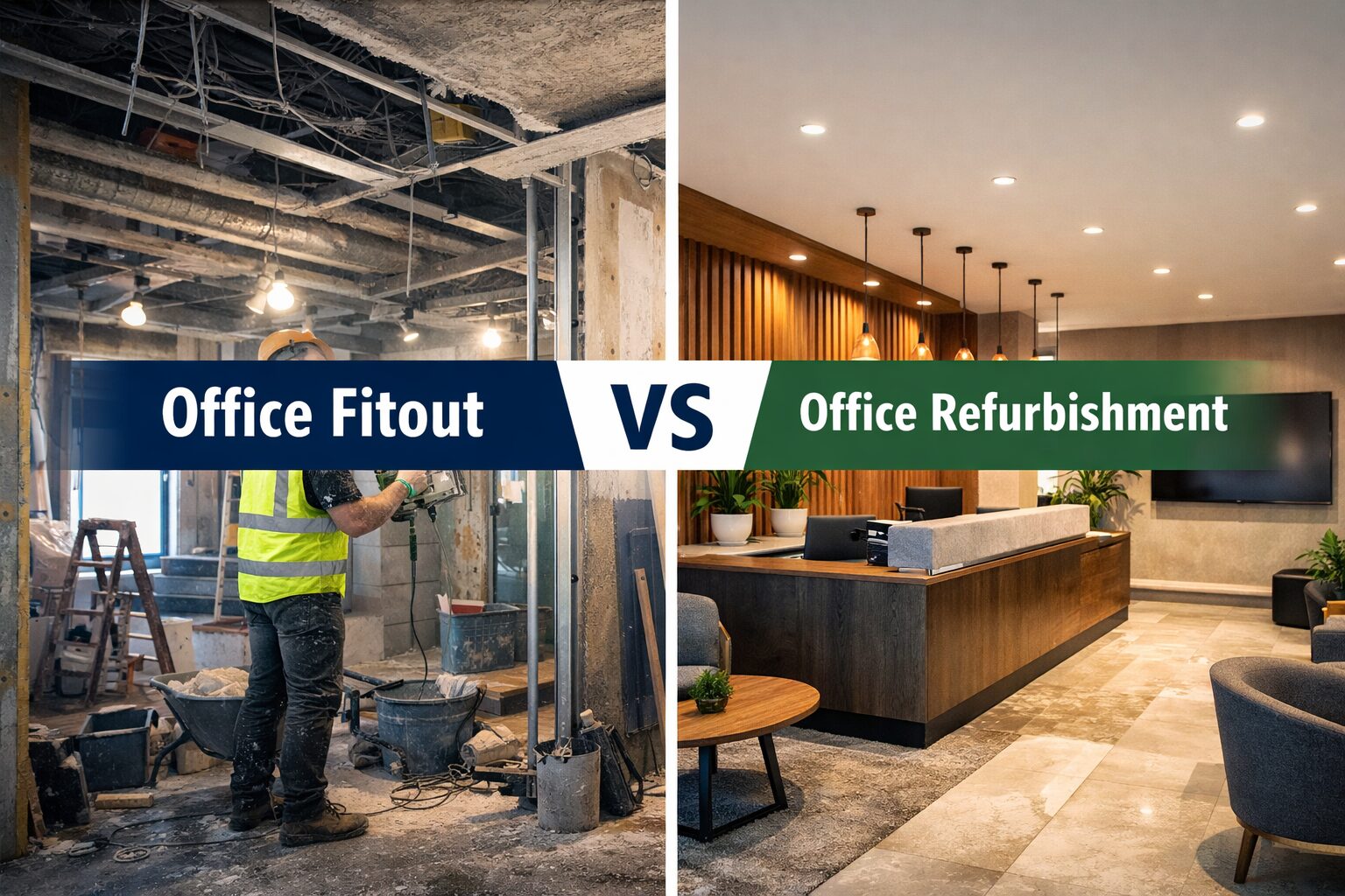 When an Office Fitout Should Be a Refurbishment