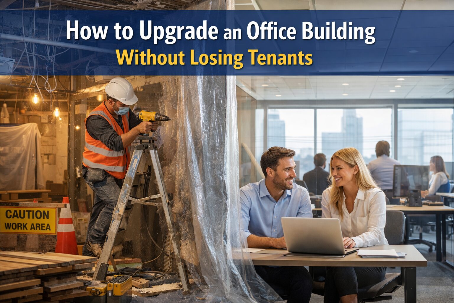 How to Upgrade an Office Building Without Losing Tenants