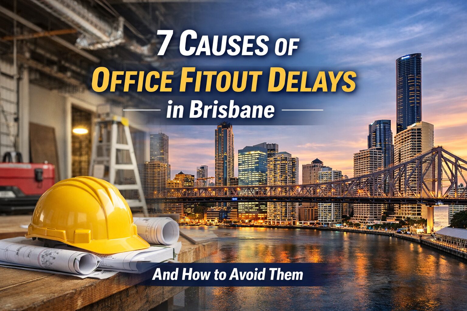 7 Common Causes of Office Fitout Delays in Brisbane