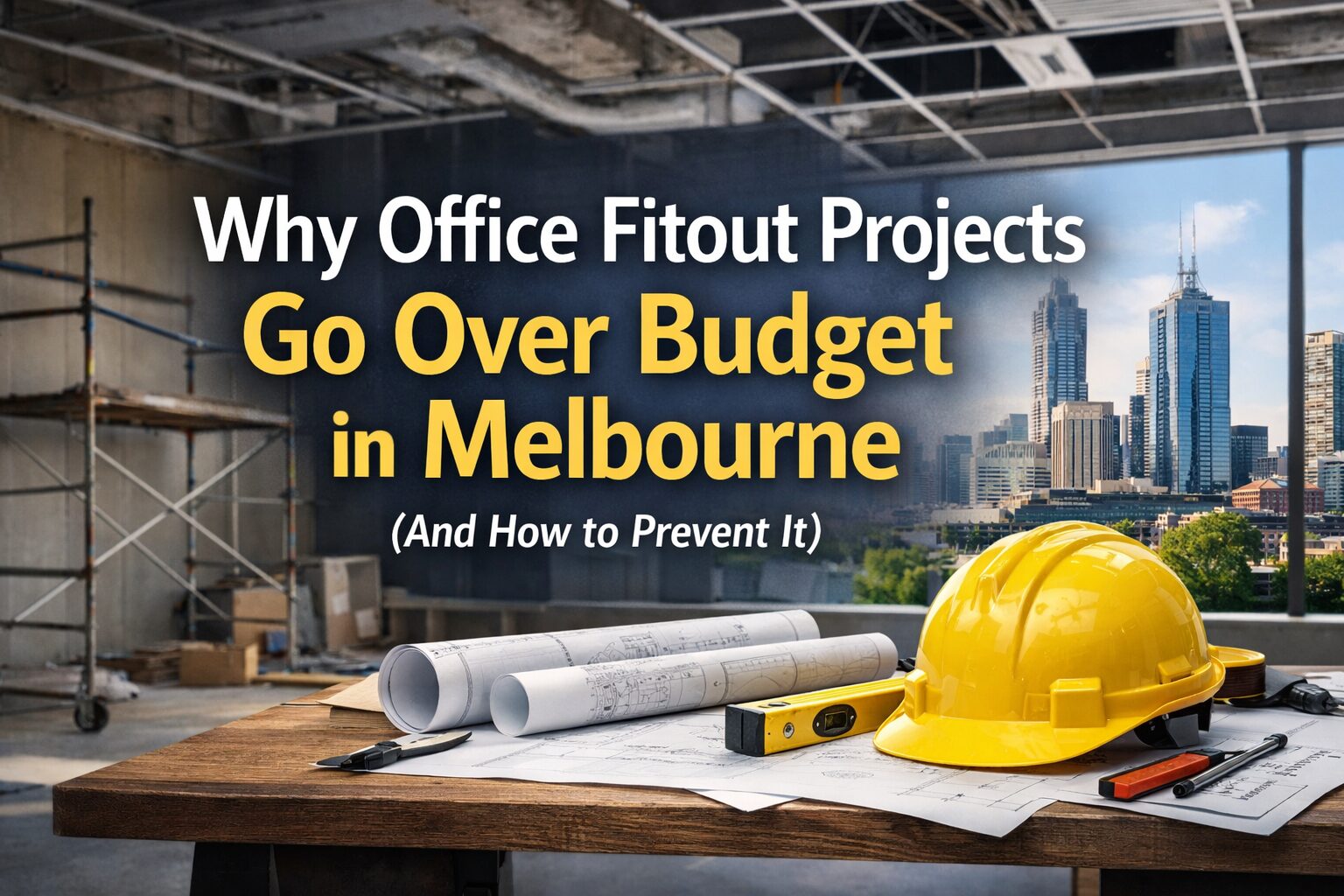 Why Office Fitout Projects Go Over Budget in Melbourne