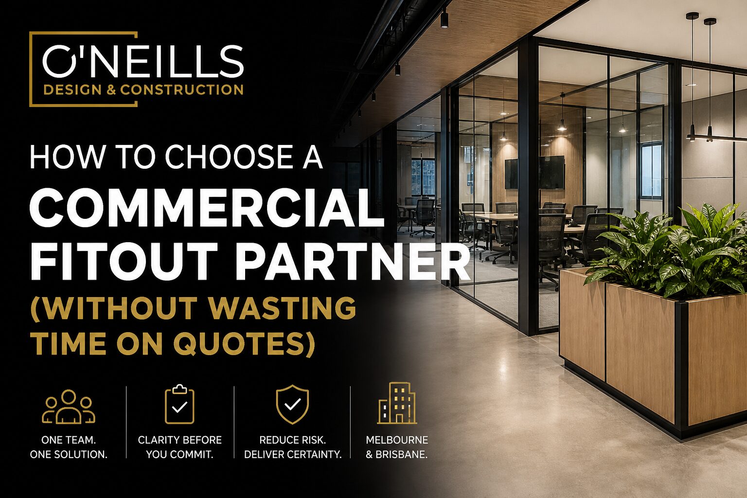 Choose a Commercial Fitout Company